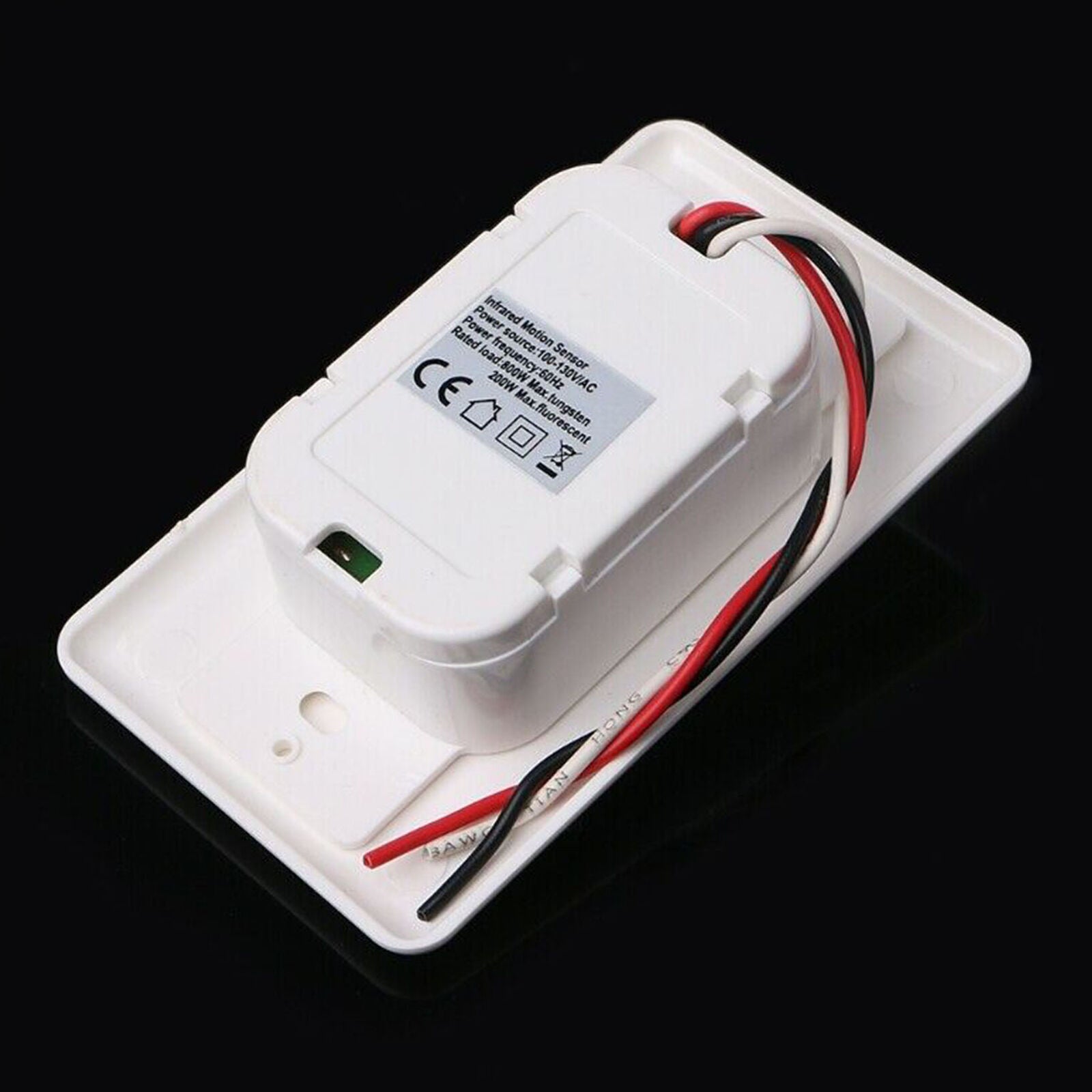 110V PIR Motion Sensor Light LED Lamp Switch Detector Infrared Wall Occupancy