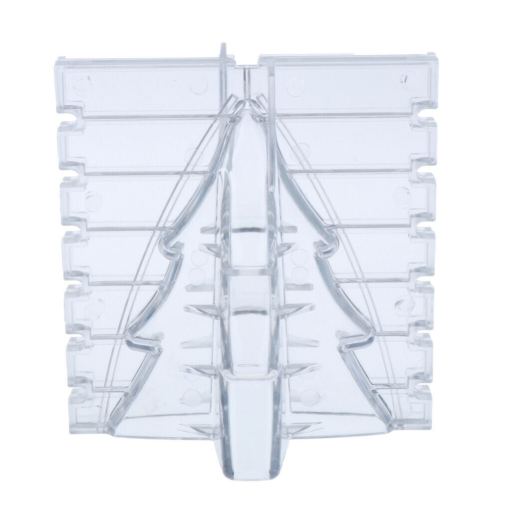 Plastic Candle Mold Christmas Tree Mould DIY Candles Making Supplies9.5x11cm