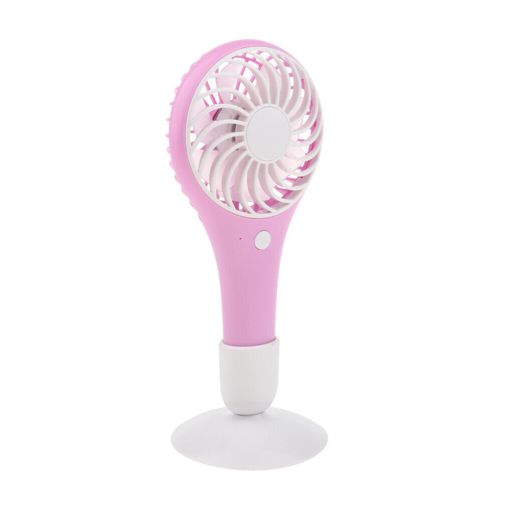 Mini  Portable USB Handheld Fan Personal Fan Laptop Cooling Fans Purple