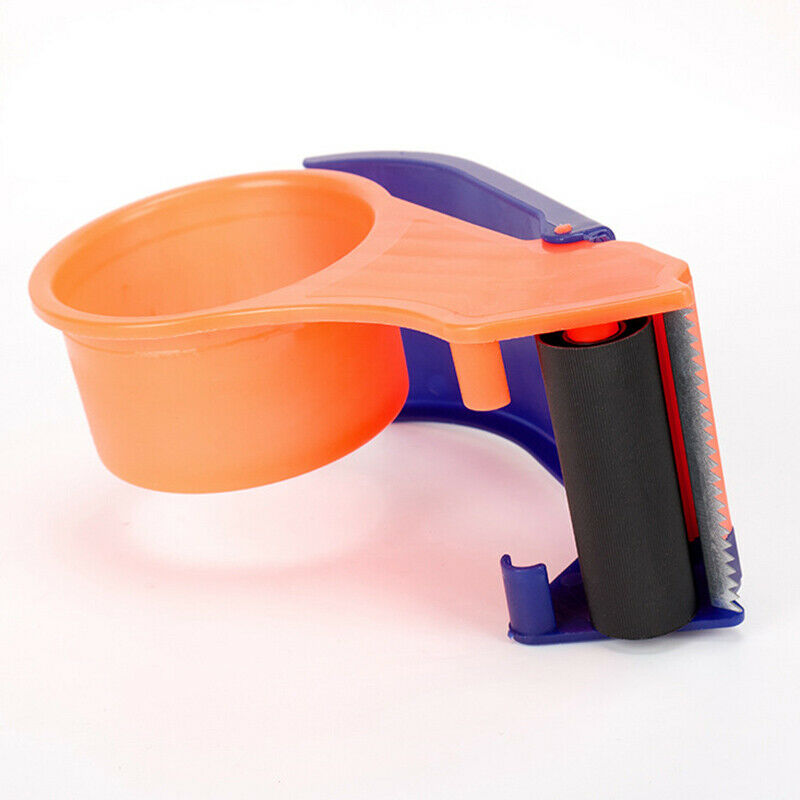 2" Width Orange Strength Sealing Apparatus Tape Cutter Tape Dispenser Pac.l8