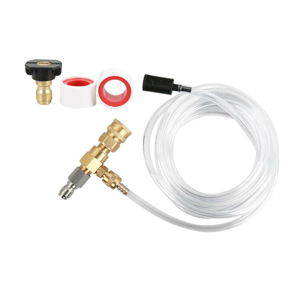High Pressure Washer Adapter Set 3/8 "Brass Quick Coupling Hose Adapter