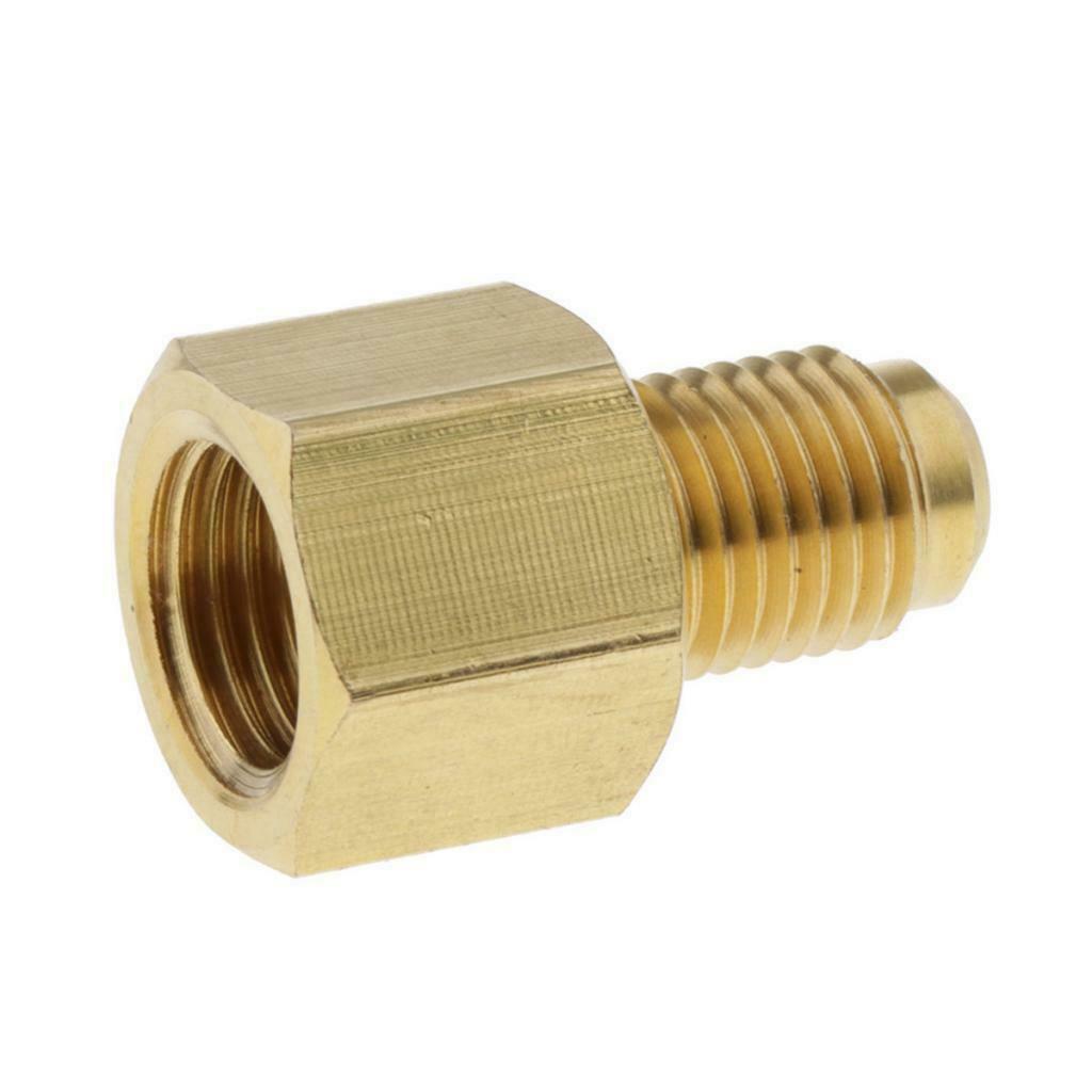 New Solid Brass Nitrogen Regulator Adapter Replacement for Vacuum Pump