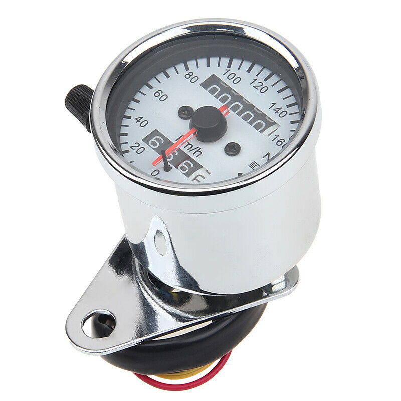 Motorcycle Gauge Internal Odometer Speedometer LED Universal Dirt Bikes Scooter