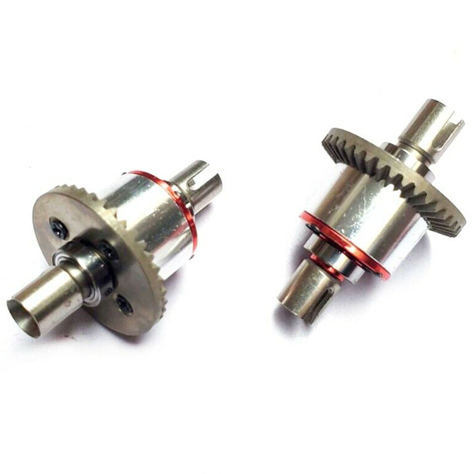 2Pcs Full Metal All-Metal Differential Gear Upgrade Parts for Wltoys 144001