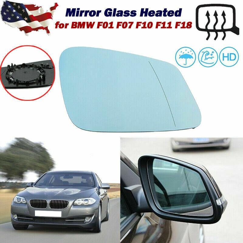 Mirror Glass Heated Right Side For BMW F10 528i 550i 535i xDrive 2009-2016