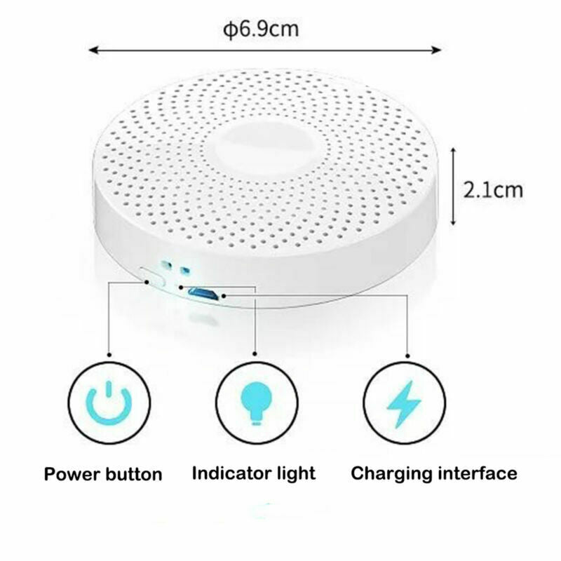 Air Purifier Ozone Generator Odor Remover Cleaner Room Portable Sterilizer