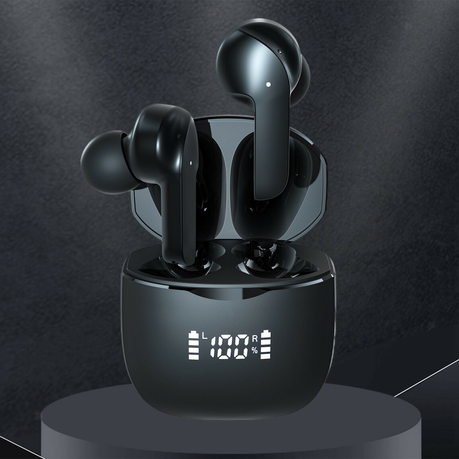 Wireless Bluetooth Earphones Bluetooth 5.2 LED Display TWS for Sport Student