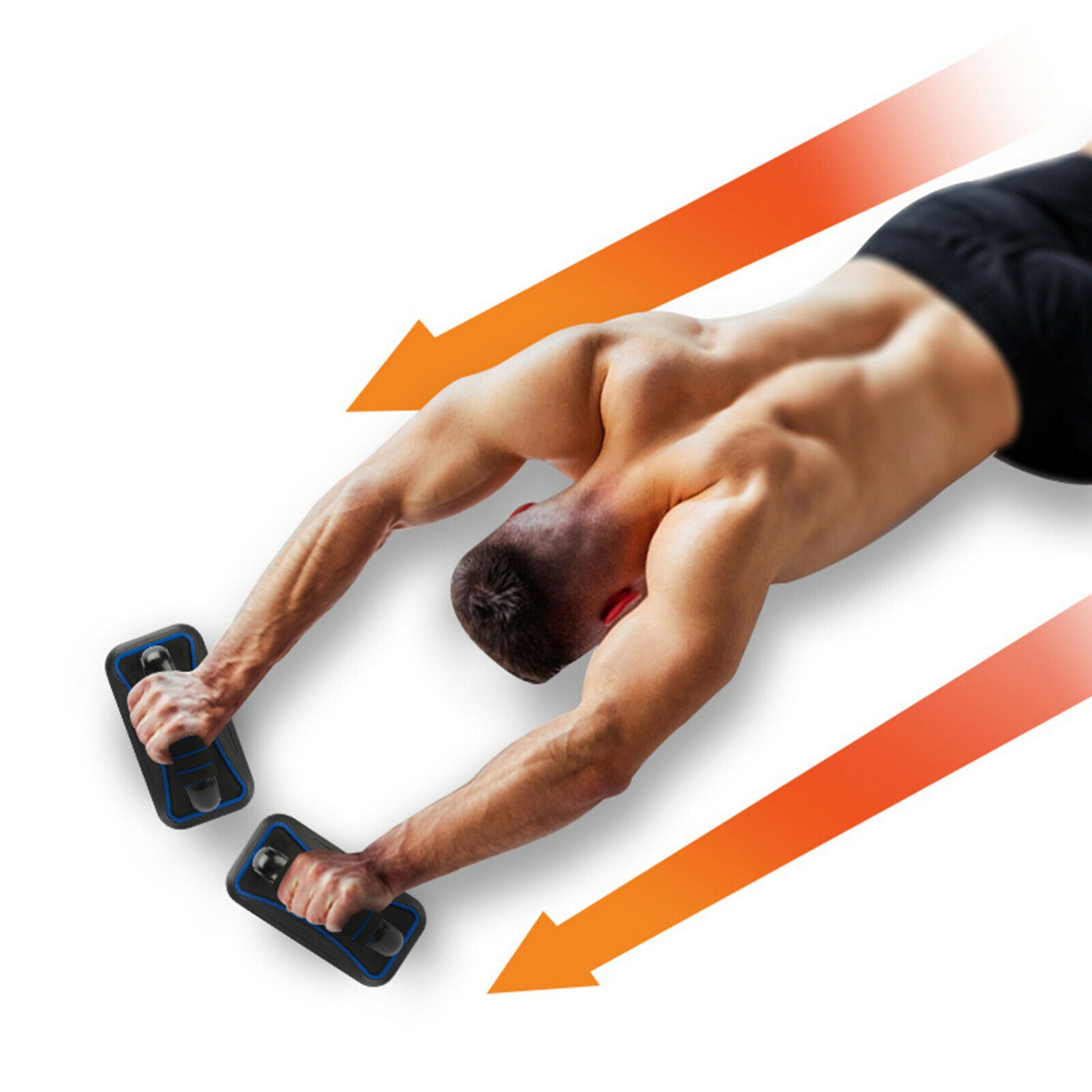 Push Up Bars - for Gym Great for Foam Handle Pad Handles Grips Equipment