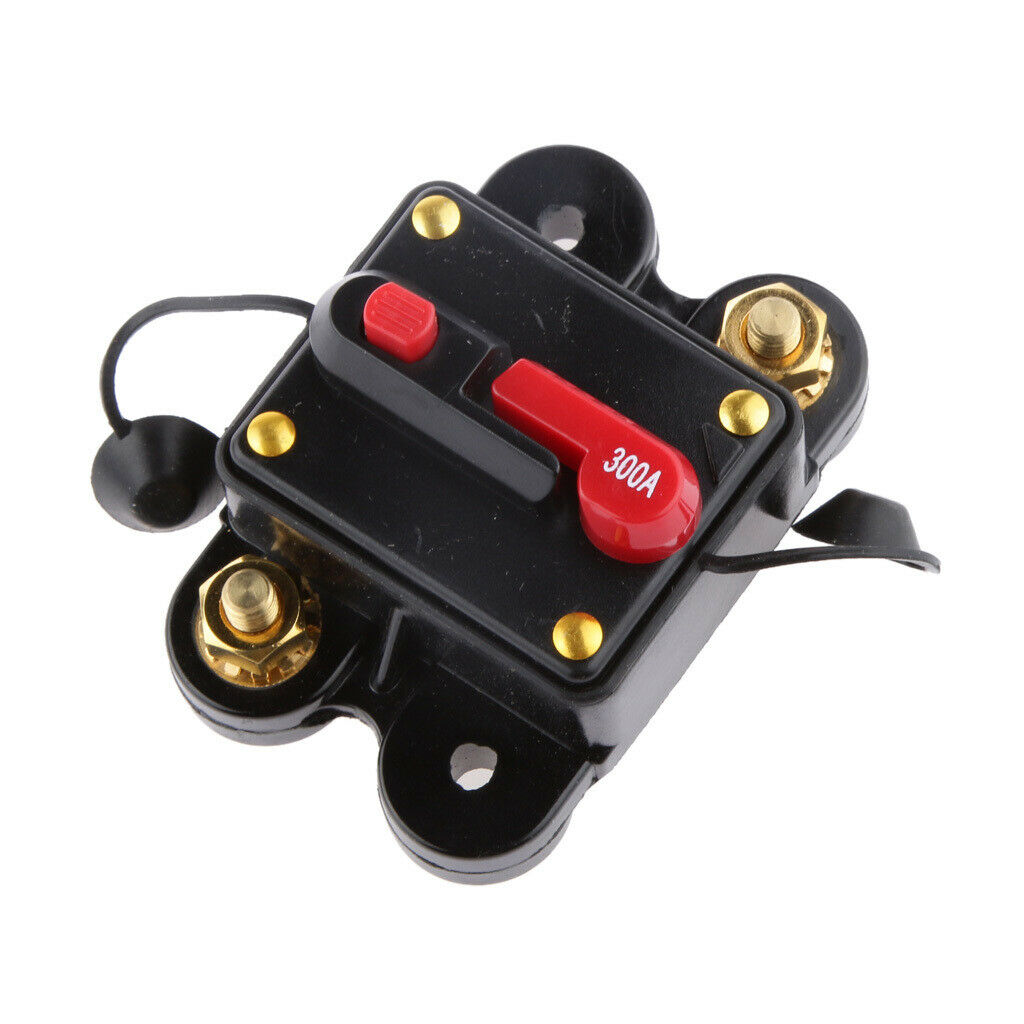 300 AMP HI-AMP Manual Reset Circuit Breaker 12v/24v Car Boat Stereo Fuse