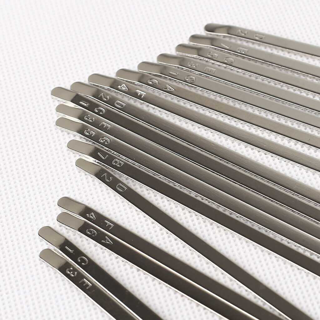 17 Pieces Thumb Piano Keys for Kalimba Music Instrument Parts Luthier Tools