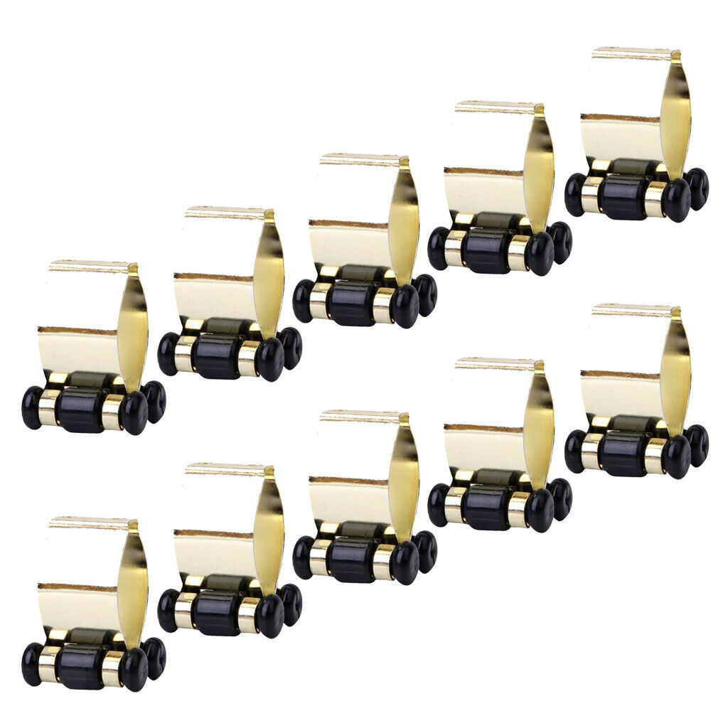 Billiards Snooker Cue Locating Clips Holder for Pool Cue Racks Set (10 Pack,