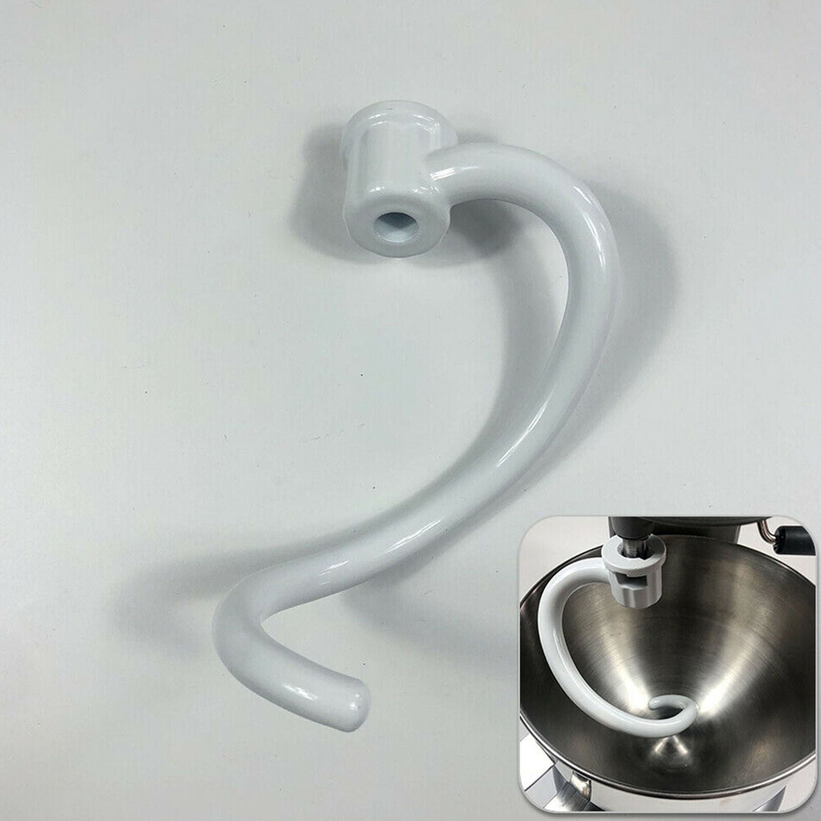 Spiral Dough Hook Attachment For KitchenAid Stand Mixer KV25G KP26M1X KV25G8X