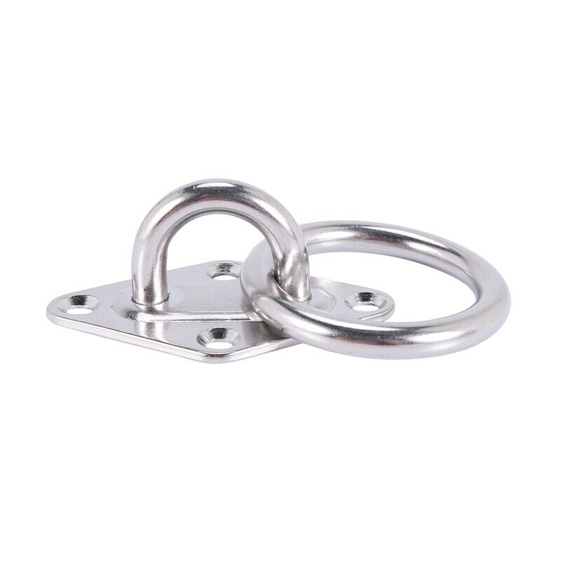 80Mmx50Mm Mounting Hook For Wall Or Ceiling With Round  Stainless Steel - BracT8