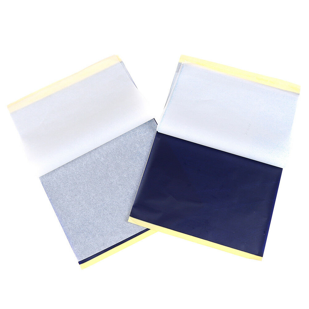 2Pcs/Set  A4 Tattoo Transfer Paper Stencil Carbon Thermal Tracing Hectogra.l8