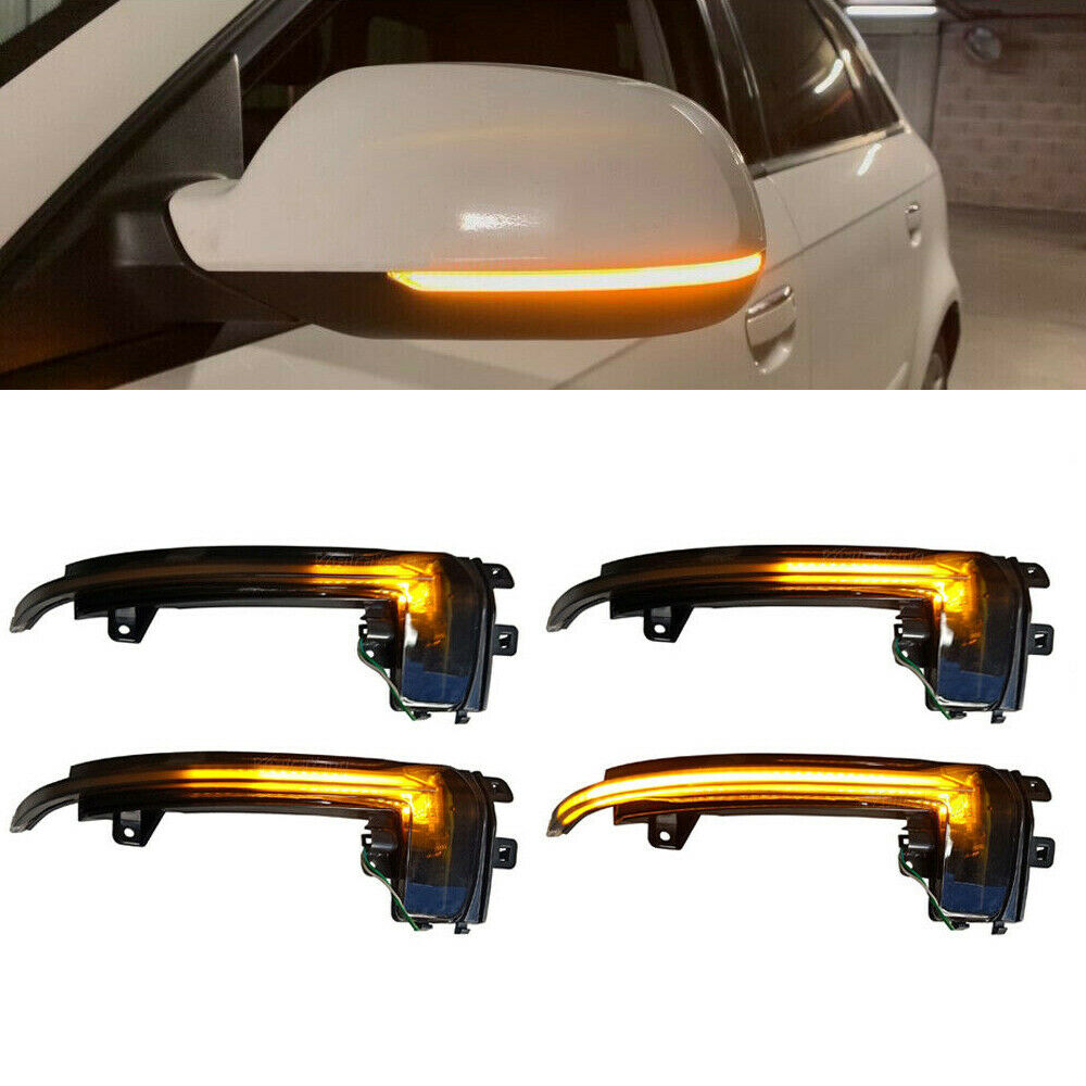 Fit for Audi A3 A4 S4/RS4 B8 B8.5 LED Dynamic Turn Signal Side Mirror Indicator