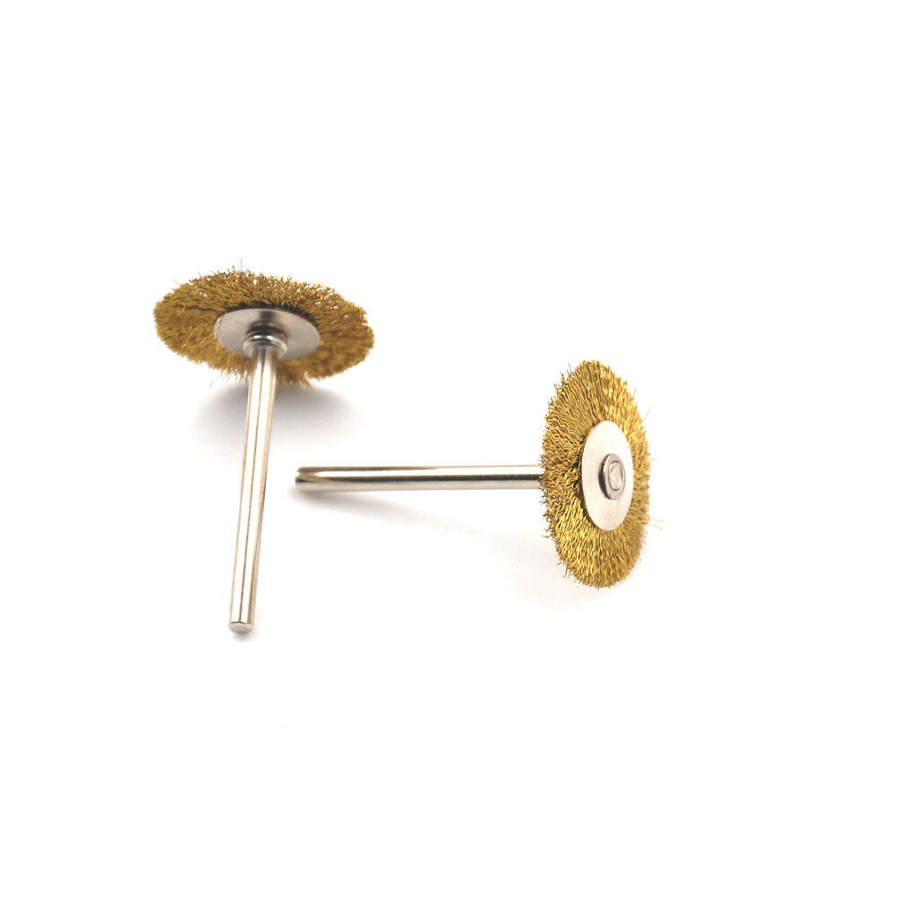5Pcs 25mm Polishing Brush Wire Wheel Brushes for Drill Rotary Tool DD
