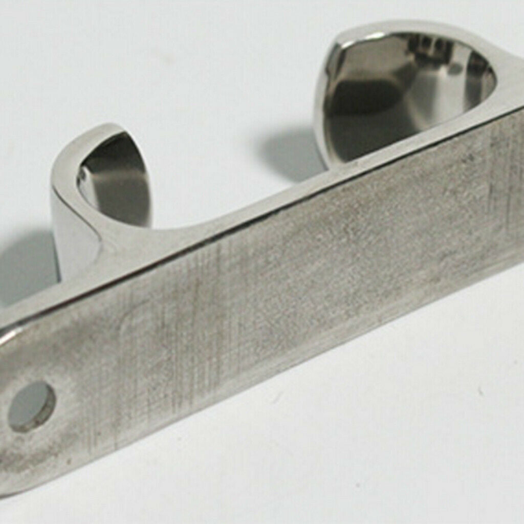 Stainless Steel 5 Inch 125mm Boat Cleat Line Straight Bow Chock for Boats Marine