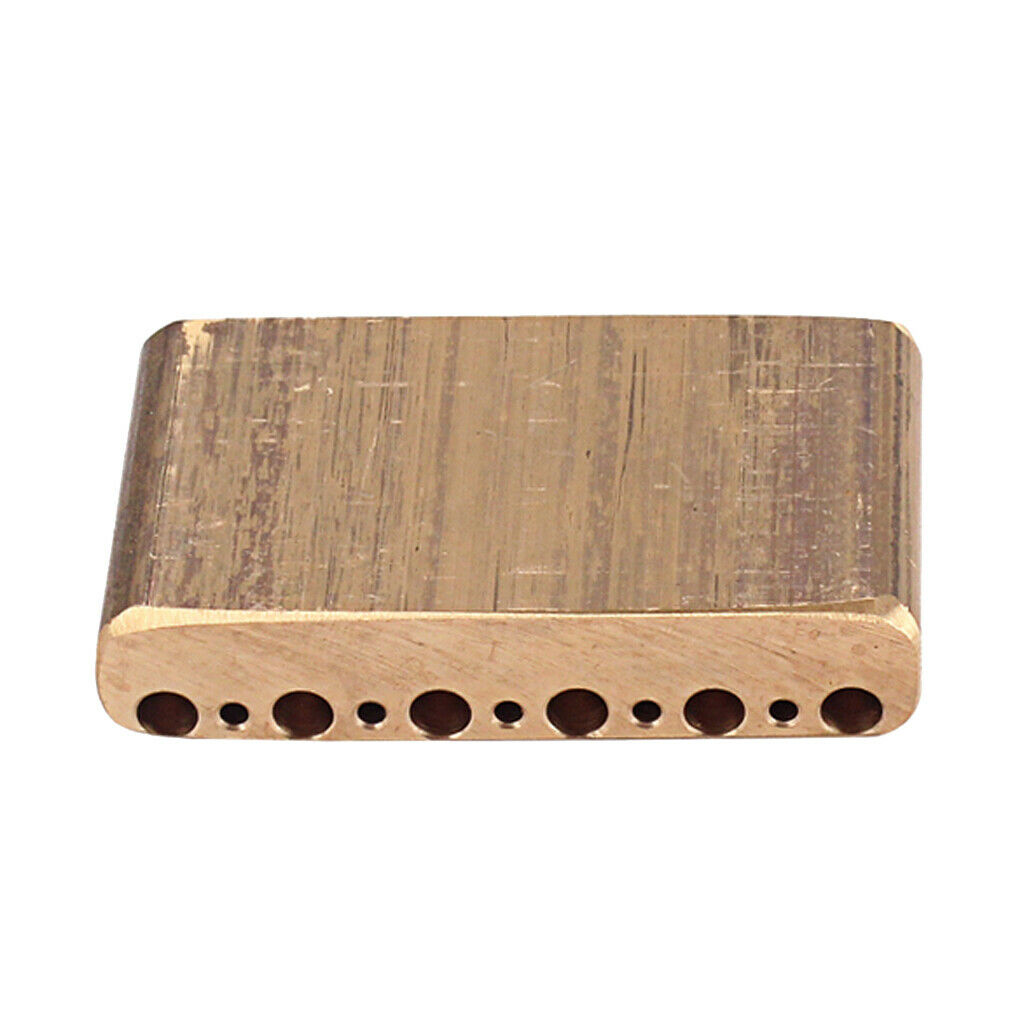 Brass   Electric   Guitar   Tremolo   Bridge   Block   DIY   Musical