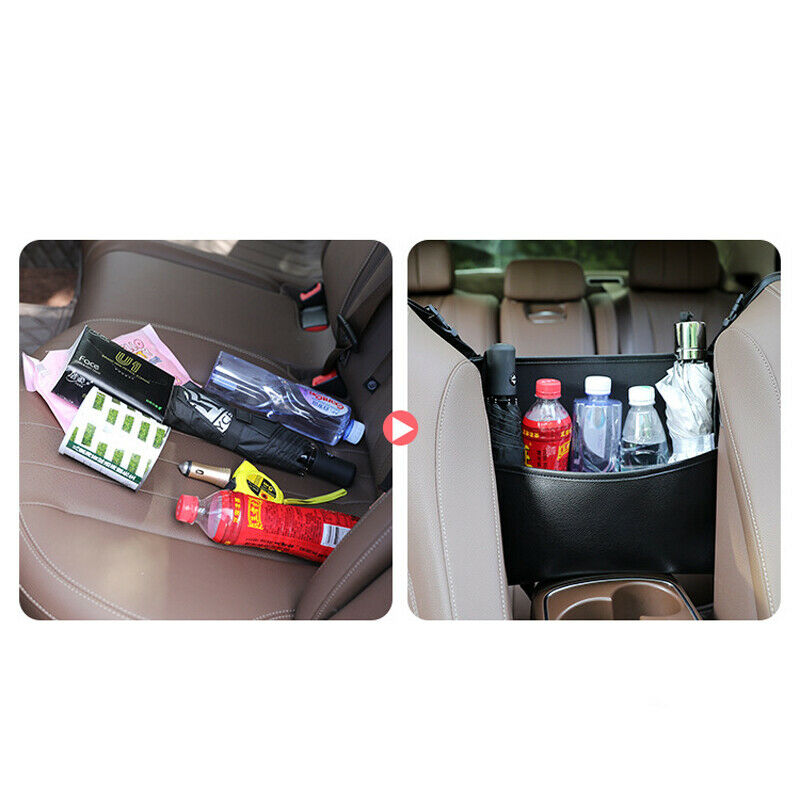 Multifunction Seat Back Storage Bag Between Seat Storage Net Pocket Hanging Bag