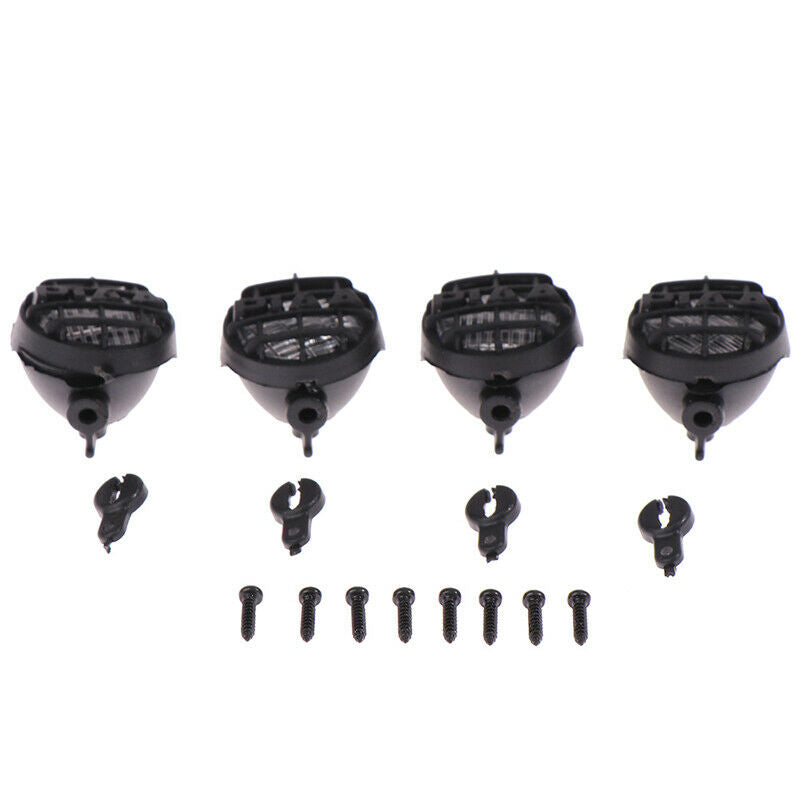 4pcs Led Spotlight Roof Light Lampshade For 1/10 RC Crawler Car D90 D1.l8