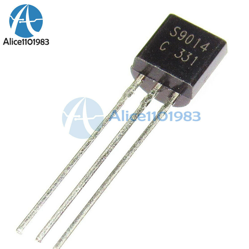 100PCS S9014 S9014C TO-92 NPN 50V 0.1A Transistor S9014 NEW