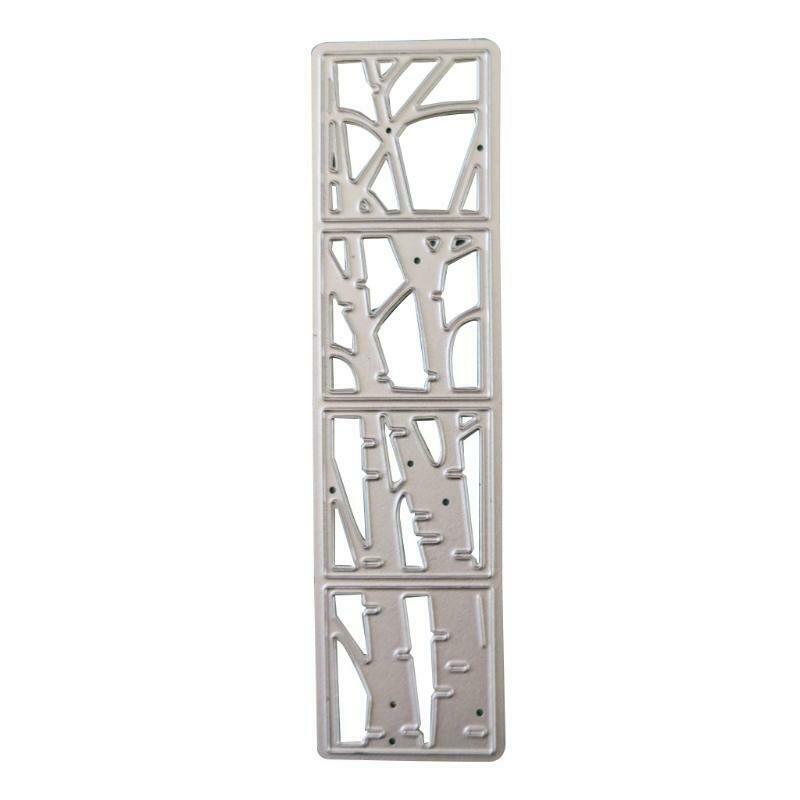 Window Tree Metal Cutting Dies Stencil Scrapbooking DIY Album Stamp Paper Card