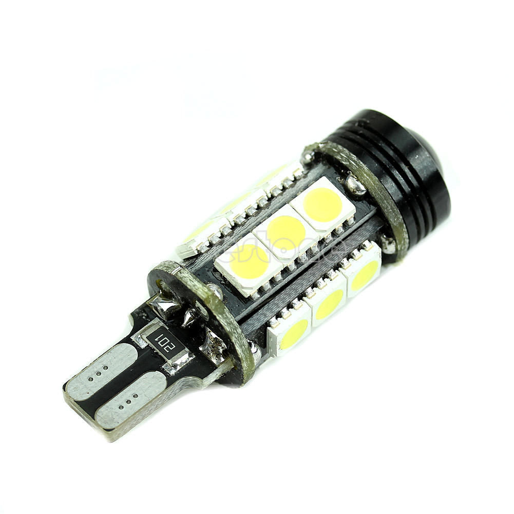 12W HID Super Bright White 921 T15 Backup Reverse LED Lights Projector Lens Bulb