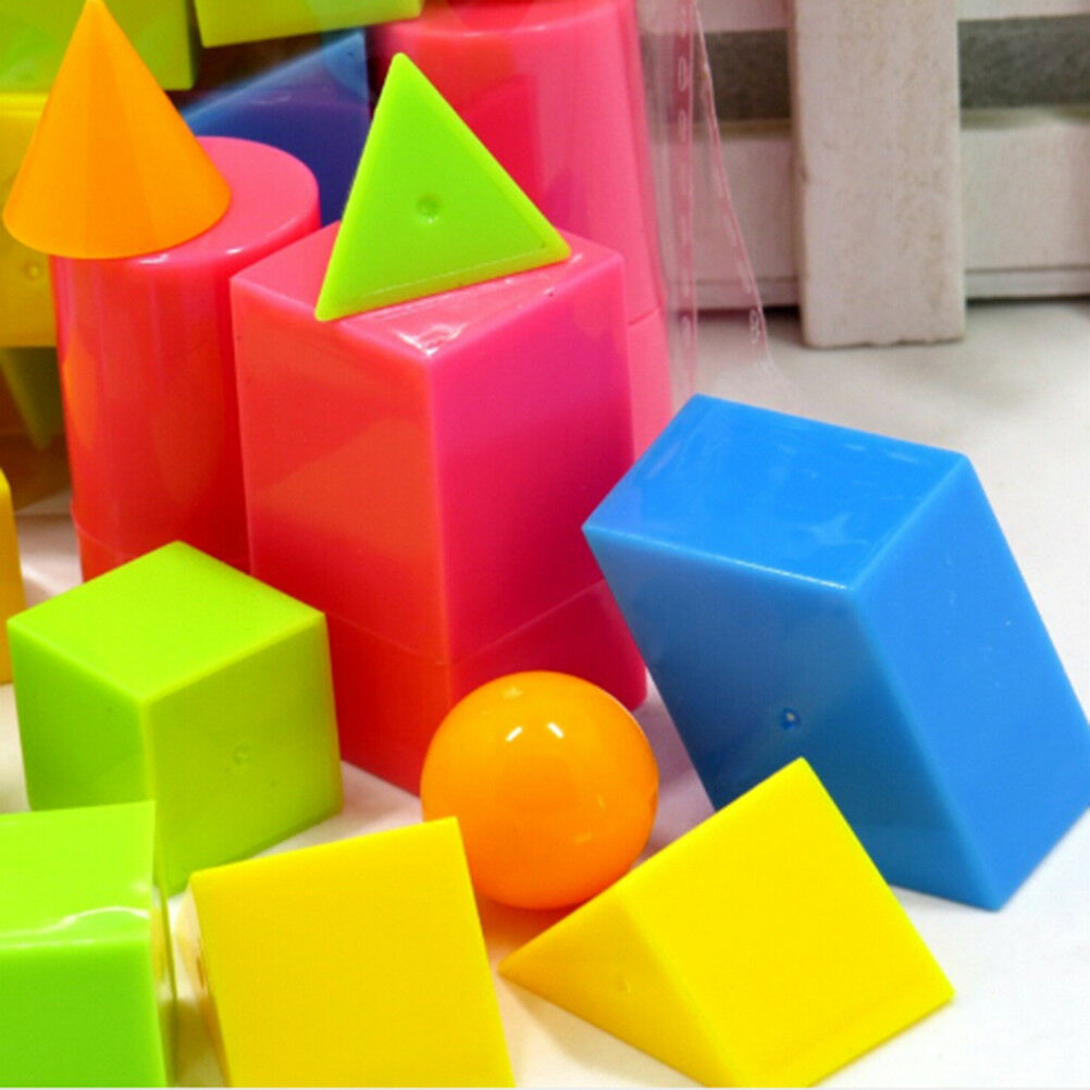 16Pcs/Set Educational Toys Mathematics Geomet LAJ Xz