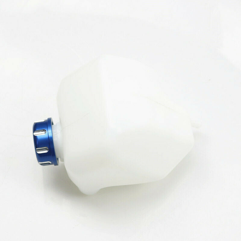 Blue Lid ABS Plastic Coolant Reservoir Tank Radiator For Kawasaki KLX250 2008-15
