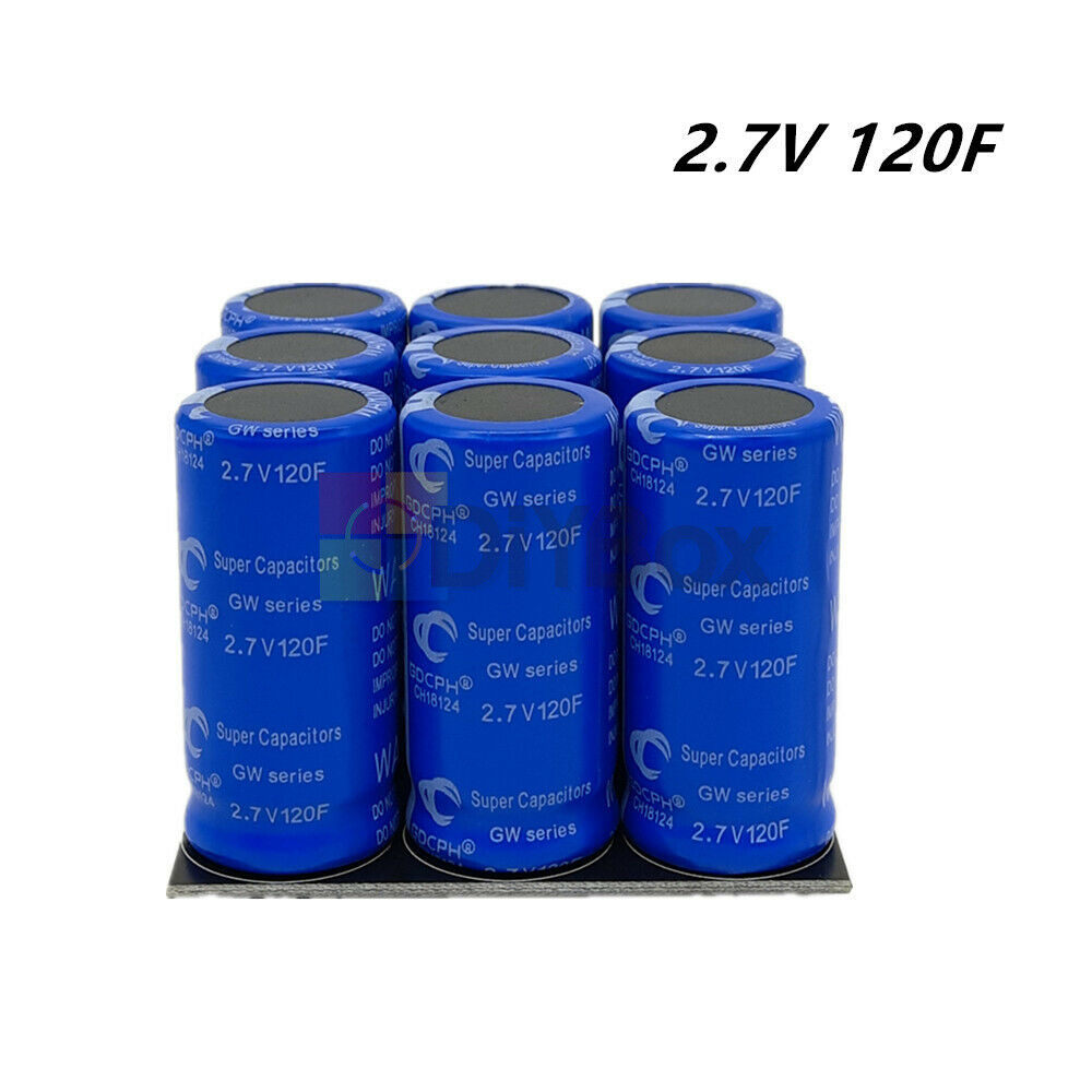 13.3F-24V Farad Capacitor 2.7V 120F Electrical Super Electric Capacity Capacitor