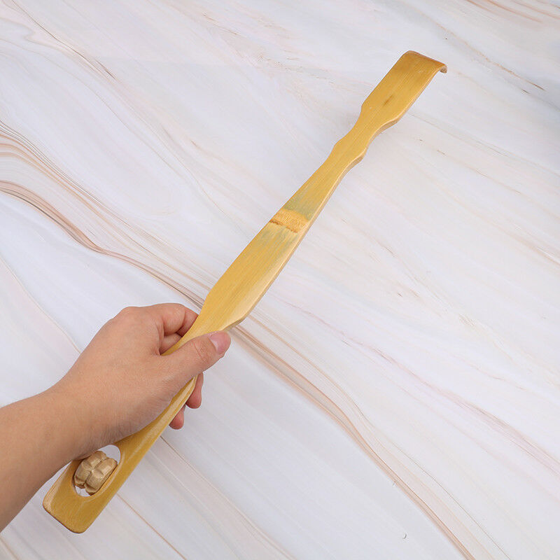 long wooden massage roller body stick roller back scratcher bamboo massa_.l8