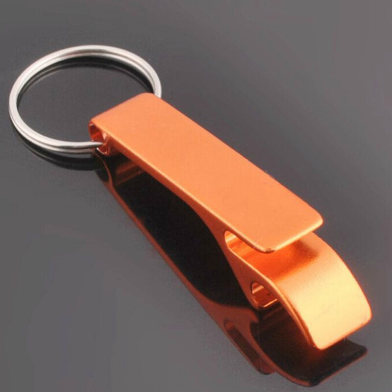 Metal Openers Key Chain Keychain Ring  Beer Bottle Can Opener Bevera.l8
