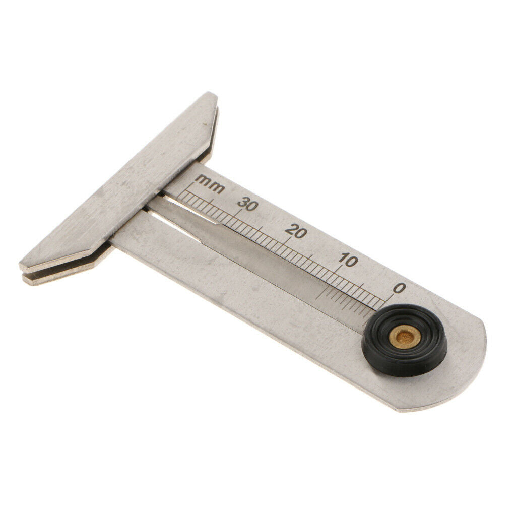 Metal Measuring Tread Tire Depth Gauge 0mm~30mm