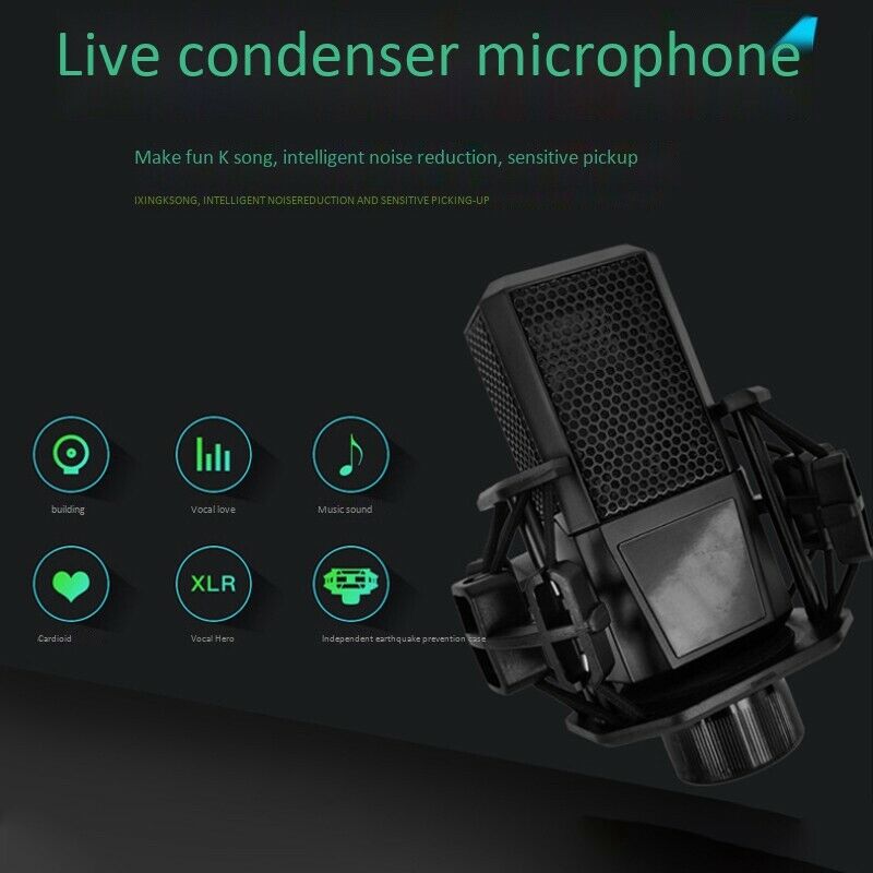 2X(Computer Microphone Sound Card K Song Phone Dedicated Live Broadcast EquY2U9)