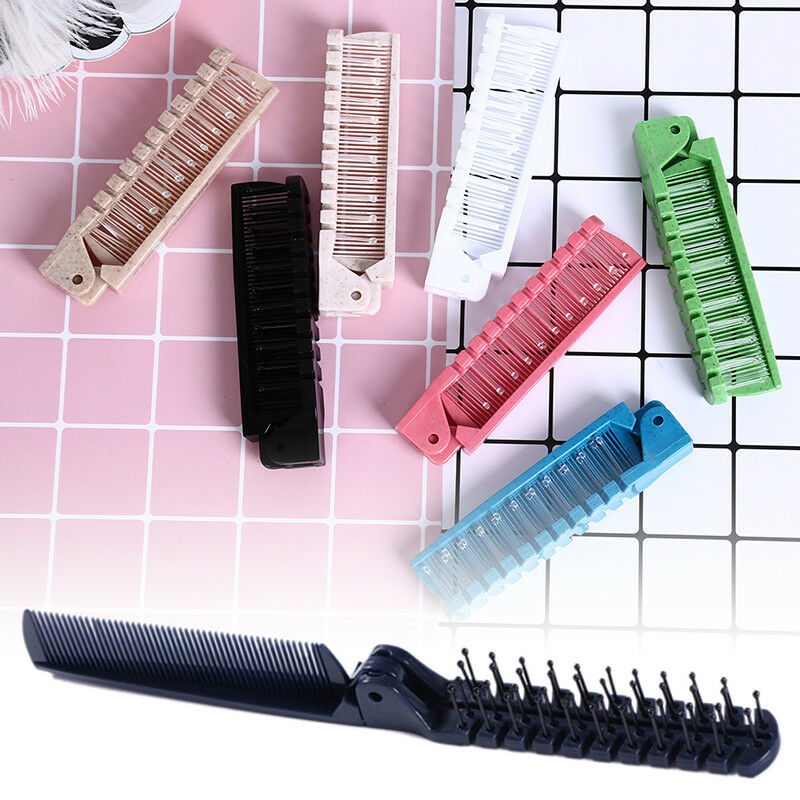 portable travel hair comb brush foldable massage hair*comb anti-stati chai.l8