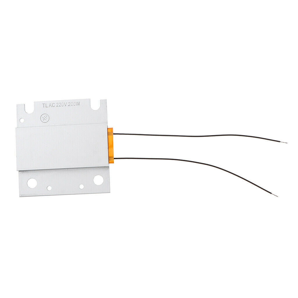 1 Piece 200V 200W Temperature Aluminum PTC Heating Element Thermostat