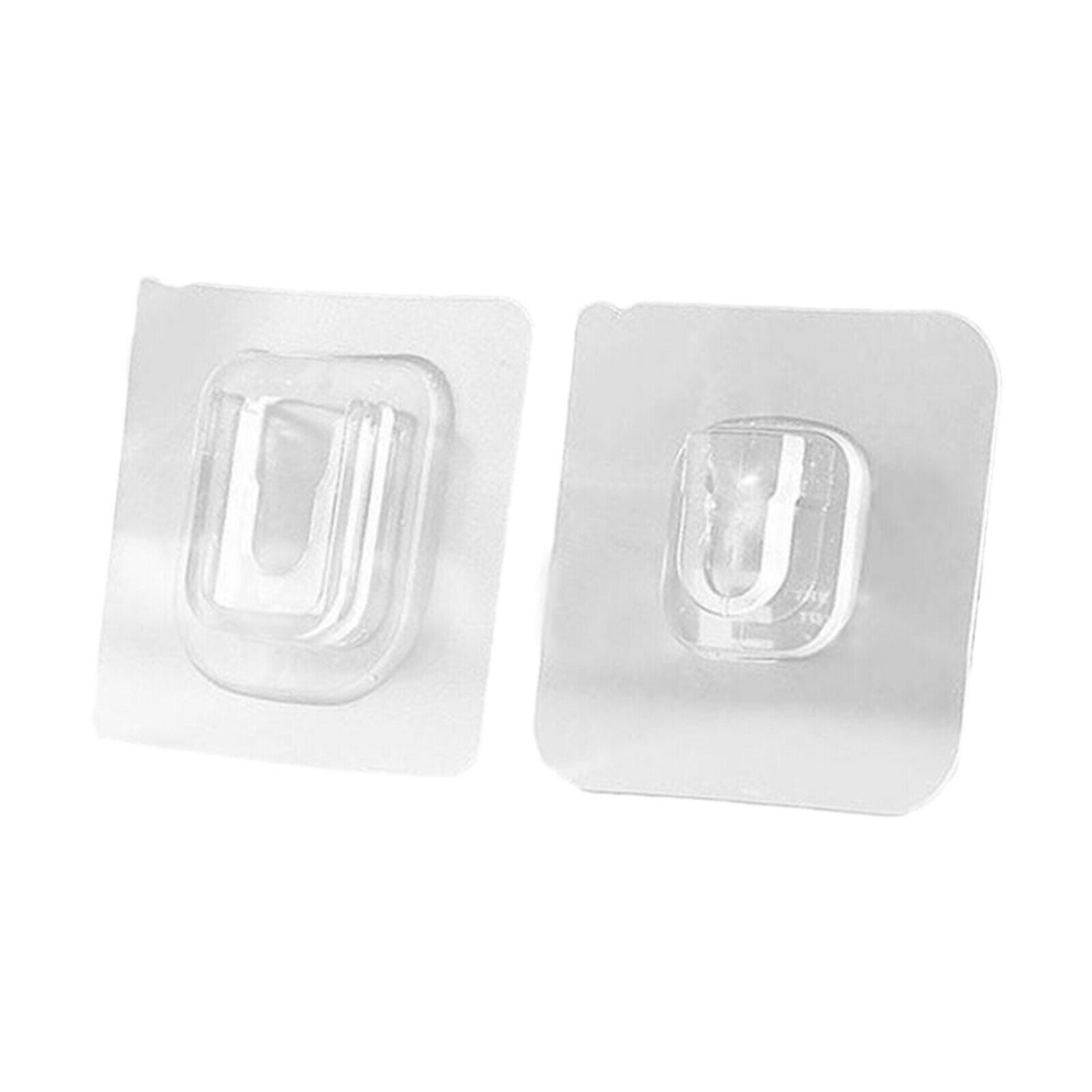 Waterproof Anti-slip PVC Double-sided Hooks No Traces for Bathroom Hooks