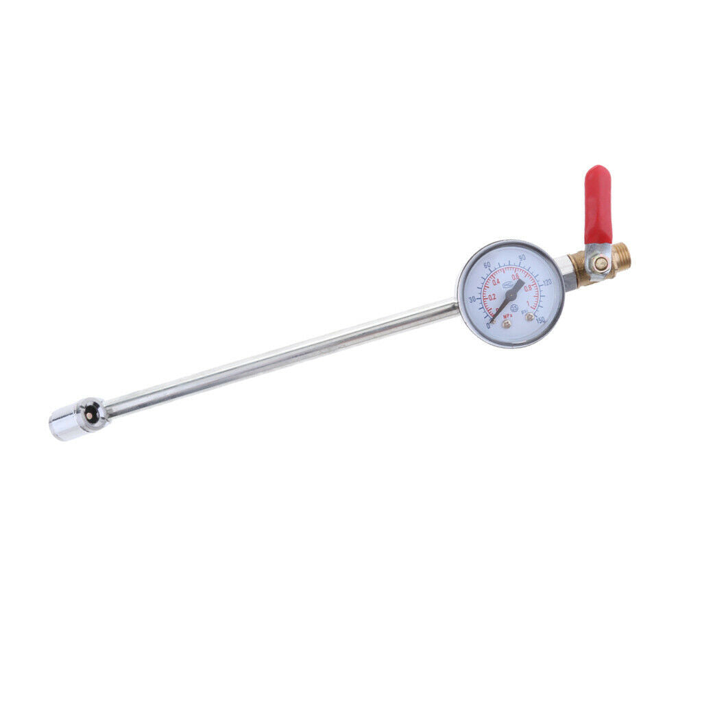Tire Air Inflator Tyre Pressure Meter Car Truck