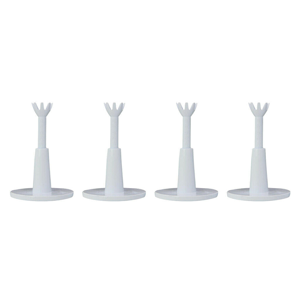 4 Piece Golf Rubber Spikes with Low Friction Golf Accessories