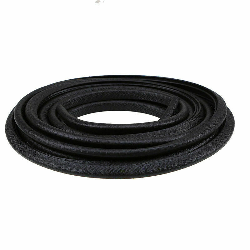 4.5m Car Body Door Edge Rubber Trim Steel Insert Weather Strip Air Seal Cover