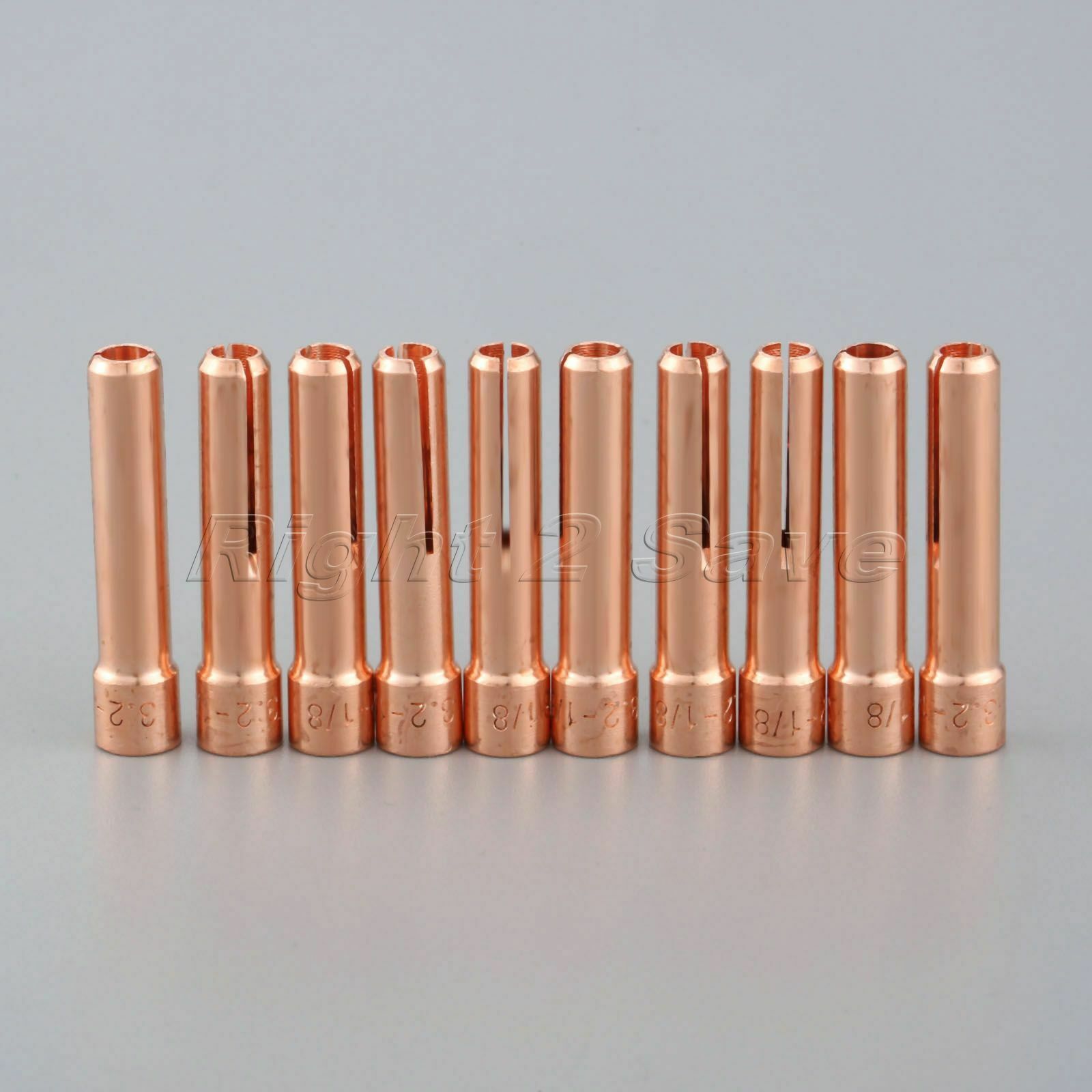 New 10Ã—Durable Stubby Collet 10N25S 1/8" for Torch 17/18/26 Machine Accessories