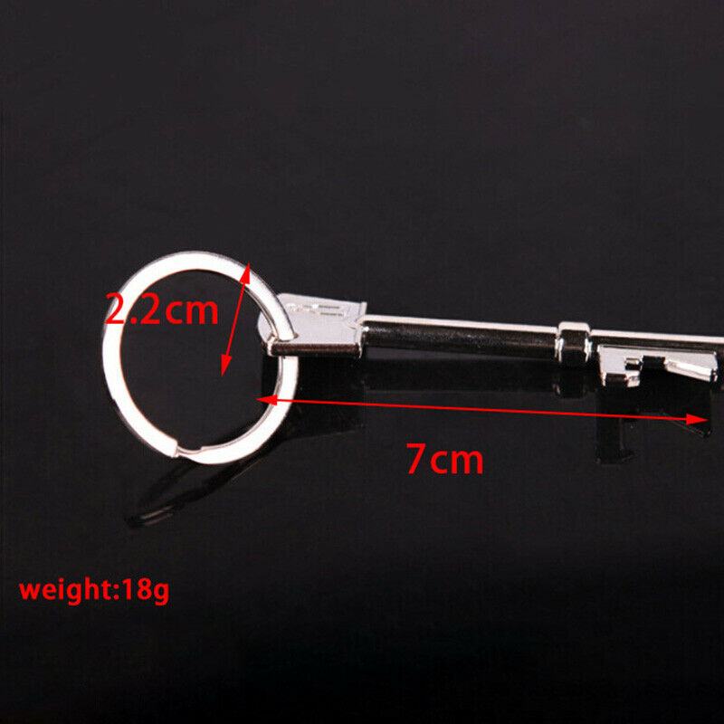 Portable Key Shape Bottle Opener Keyring Keychain Metal Beer Opener Party Tool
