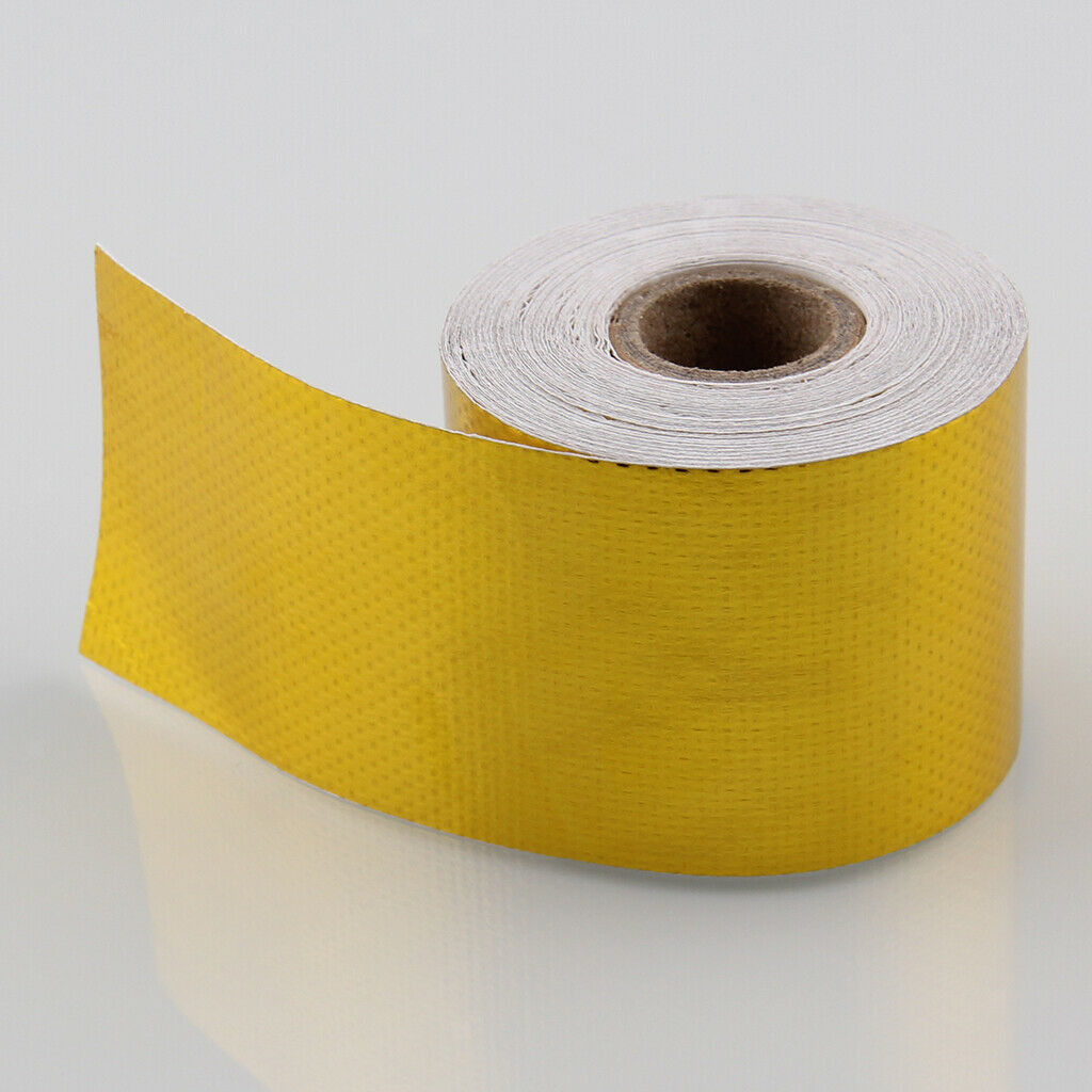 High Temperature Reflective Heat Shield Exhaust Manifold Wrap Roll 2" x 10M