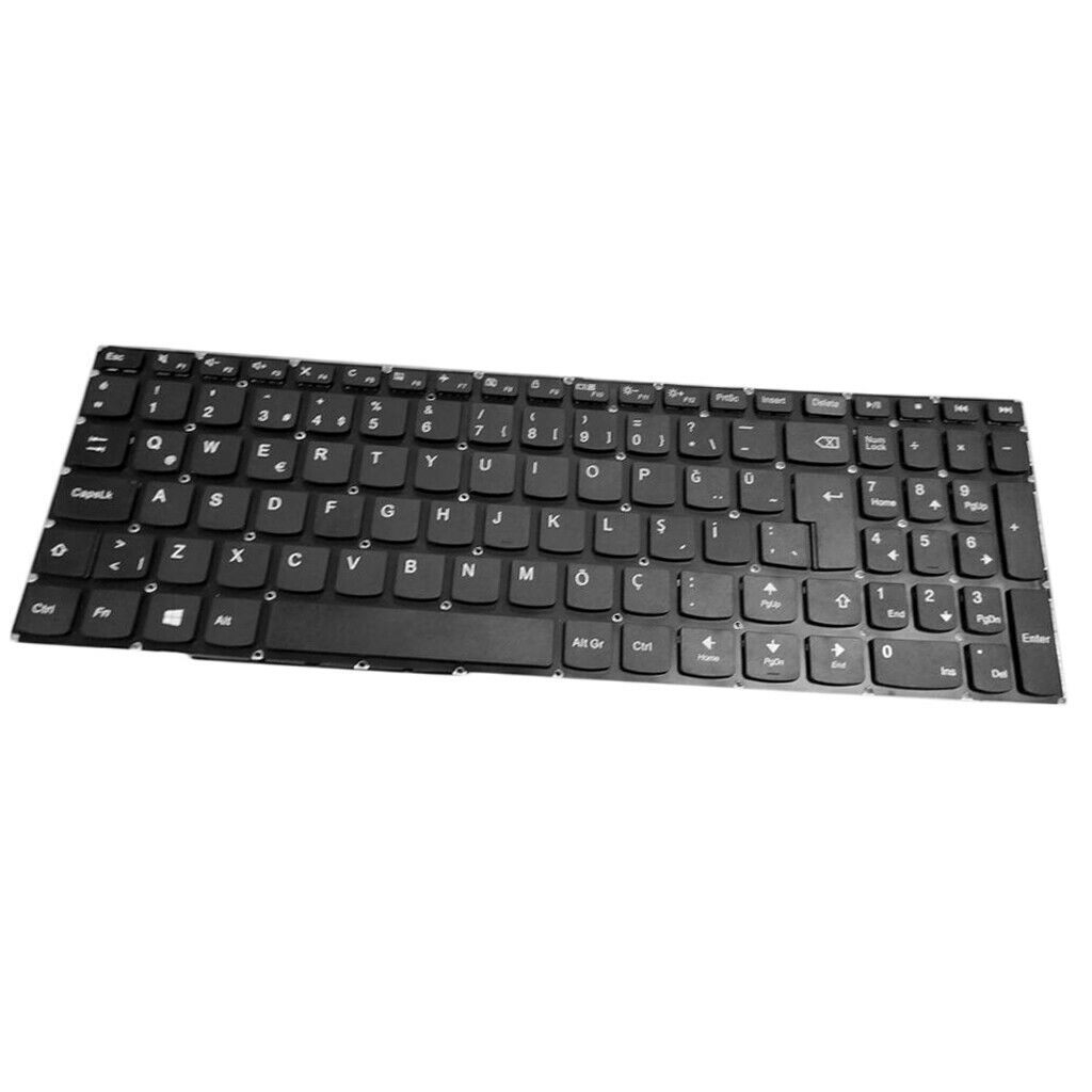 Turkish Keyboard For   Ideadpad 310-15 310-15ISK 310-15IKB Laptop Black