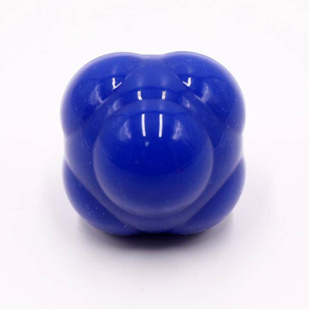 Velocity Training Balls Hexagon Reaction Ball Fitness Massage Ball Dark Blue