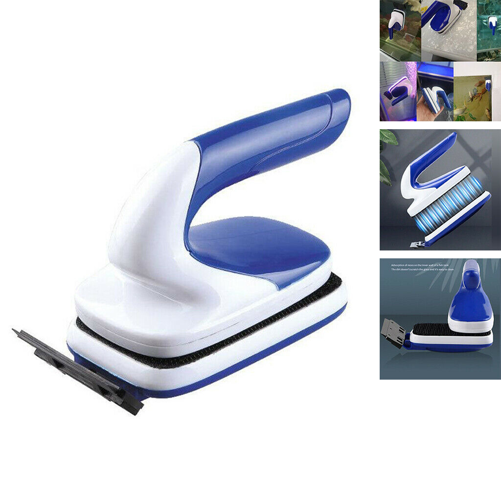 Fishes Tank Magnetic Brush Aquarium Algae Cleaning Glass Scraper Cleaner