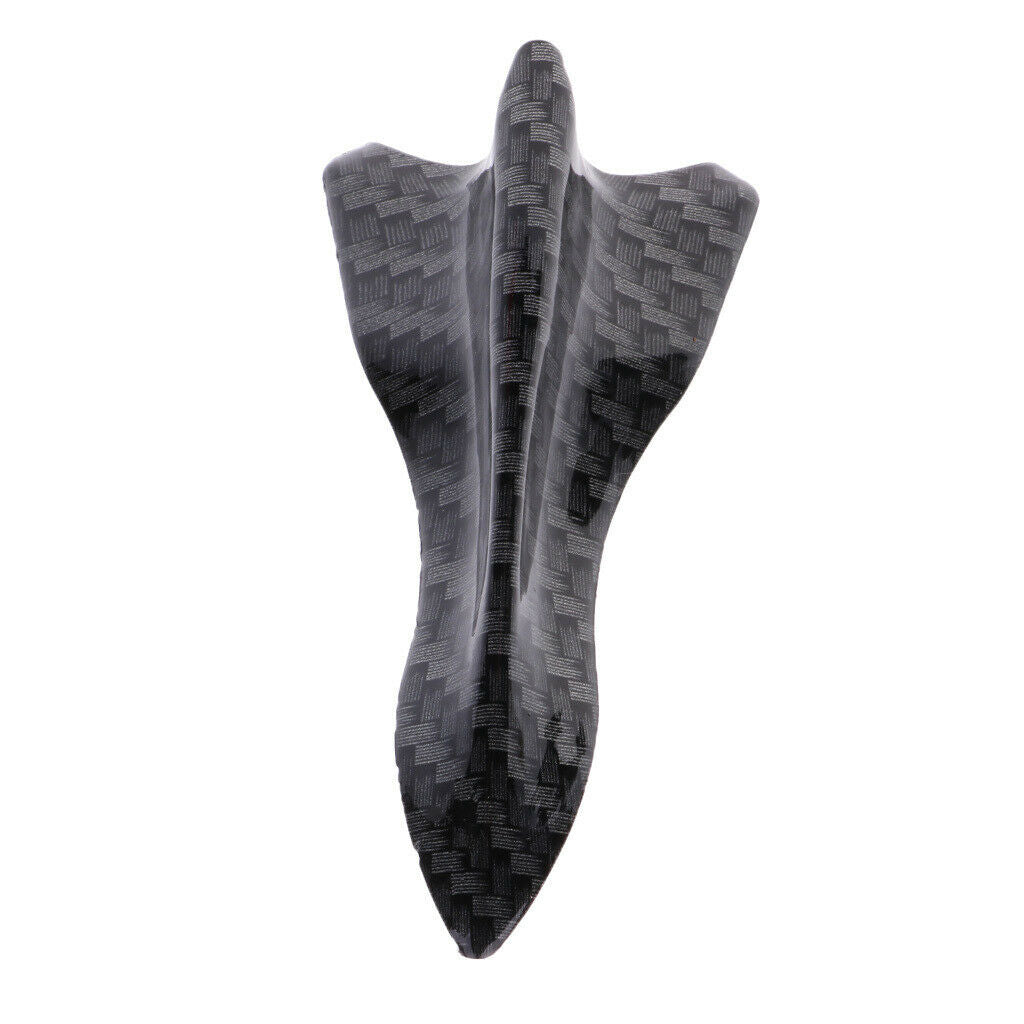 20 Pieces Car Air  Generator Shark Fin Decorative Carbon Pattern+Black