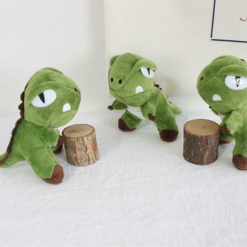 Stereoscopic Dinosaur Brooch Plush Cartoon Pin Clothes Bag Hat Accessories