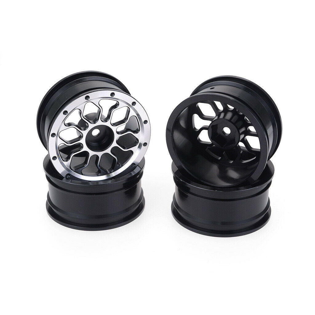 4pcs 1.9in Aluminum Alloy Wheel Rim 1/10 RC Crawler for Sakura Axial SCX10