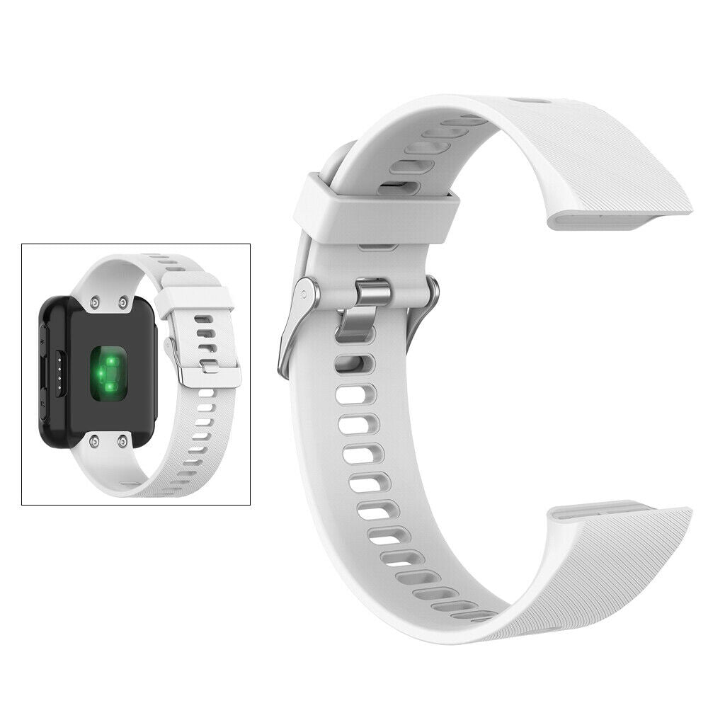 Watch Band for Garmin Forerunner 35 30 35J ForeAthlete 35J  white